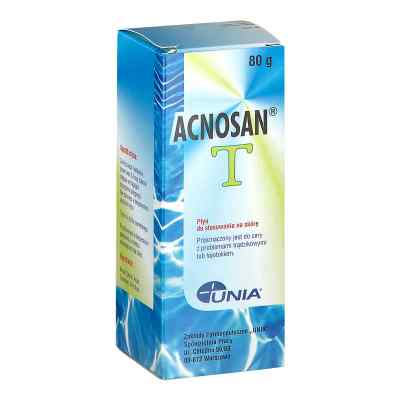 Acnosan T płyn do stosowania na skórę 80 g od ZAKŁADY FARMACEUTYCZNE 