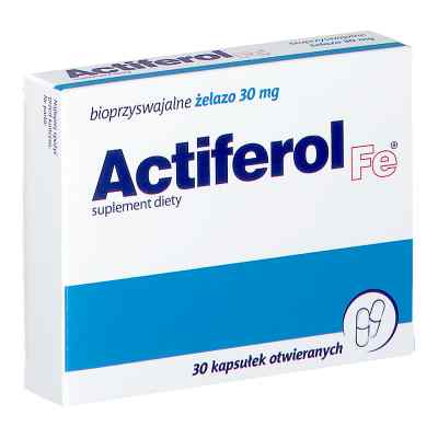 ActiFerol Fe 30 mg kapsułki 30  od POLSKI LEK  PZN 08301055