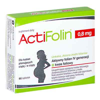 ActiFolin 0,8 mg 90  od POLSKI LEK  PZN 08303432