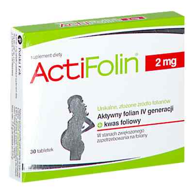 ActiFolin 2 mg tabletki 30  od POLSKI LEK  PZN 08303599