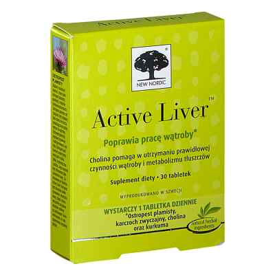Active Liver tabletki 30  od NEW NORDIC HEALTHBRANDS AB PZN 08303163