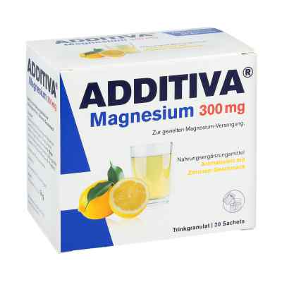Additiva Magnesium 300 mg N Proszek 20 szt. od Dr.B.Scheffler Nachf. GmbH & Co. PZN 10933632