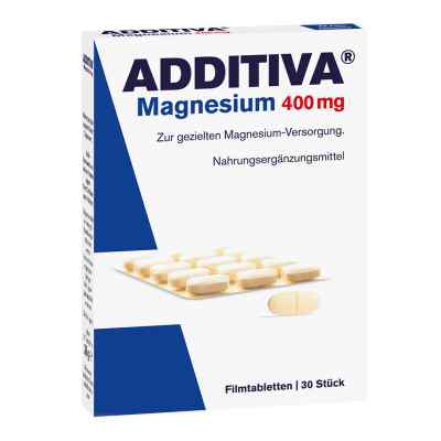 Additiva Magnesium 400 mg Filmtabletten 30 szt. od Dr.B.Scheffler Nachf. GmbH & Co. PZN 06139325