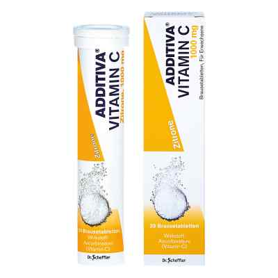 Additiva Vitamin C 1 g tabletki musujące 20 szt. od Dr.B.Scheffler Nachf. GmbH & Co. PZN 03249786