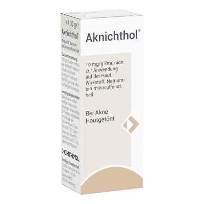 Aknichthol emulsja  30 g od Ichthyol-Gesellschaft Cordes Her PZN 00778521