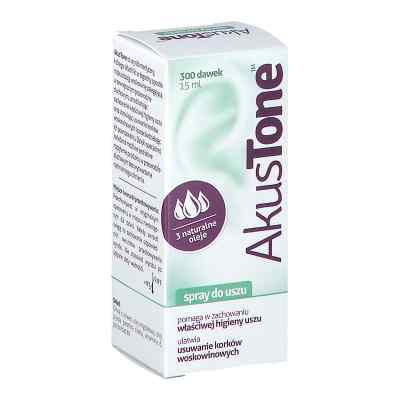 Akustone spray do uszu 15 ml od AFLOFARM FARMACJA POLSKA SP. Z O.O. PZN 08300255
