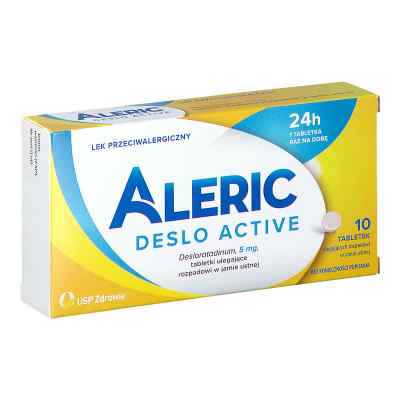 Aleric Deslo Active tabletki 10  od GENEPHARM S.A. PZN 08301597