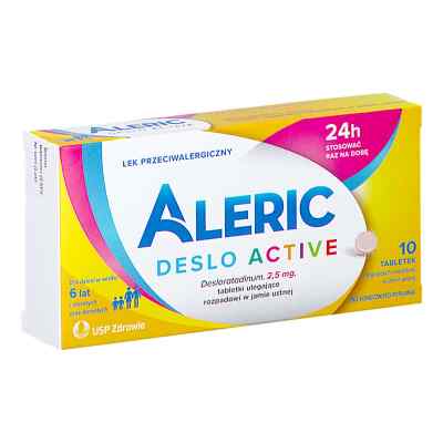 Aleric Deslo Active tabletki 2,5 mg 10  od GENEPHARM S.A. PZN 08300901