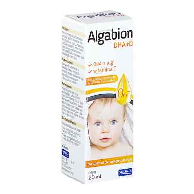 Algabion DHA + witamina D płyn 20 ml od SOLINEA SP. Z O.O. SP.K. PZN 08303478