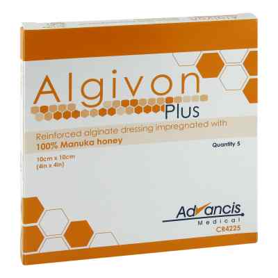 Algivon Plus Honigalginat Wundauflage 10x10cm