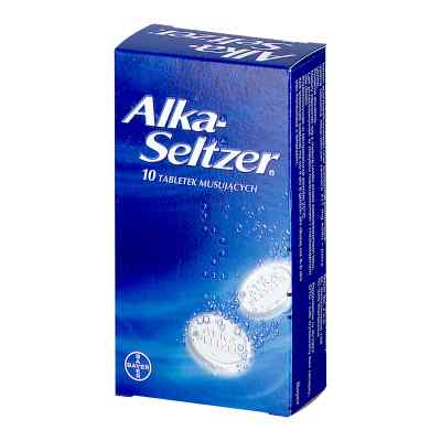 Alka-Seltzer 324 mg tabletki musujące 10  od BAYER BITTERFELD GMBH PZN 08300822
