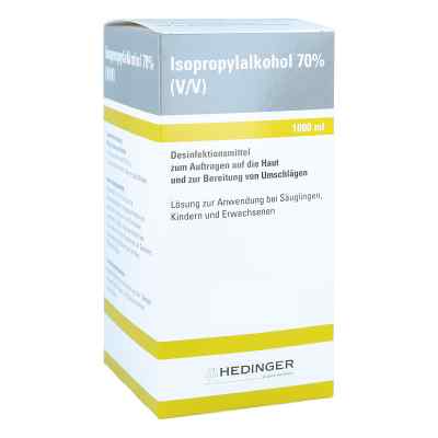 Alkohol izopropylowy 70% 1000 ml od Aug. Hedinger GmbH & Co. KG PZN 06426409