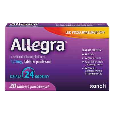 Allegra tabletki powlekane 20  od  PZN 08304753