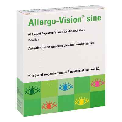 Allergo-vision sine 0,25 mg/ml At im Einzeldo.beh. 20X0.4 ml od OmniVision GmbH PZN 10037719