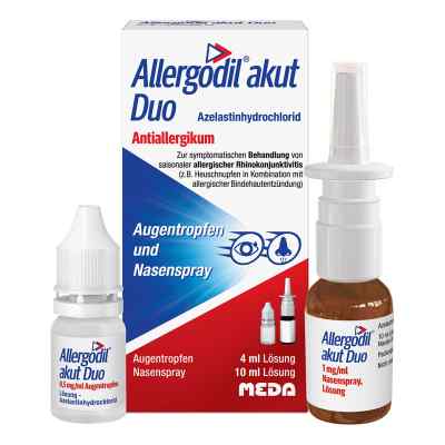 Allergodil akut Duo 4ml At akut/10ml Ns akut 1 szt. od MEDA Pharma GmbH & Co.KG PZN 00694793