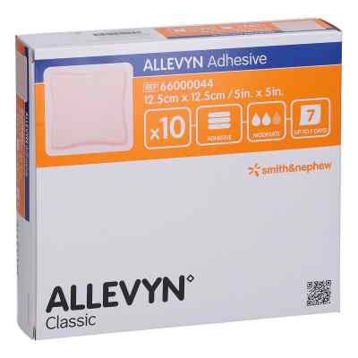 Allevyn Adhesive 12,5x12,5 cm haftende Wundauflage