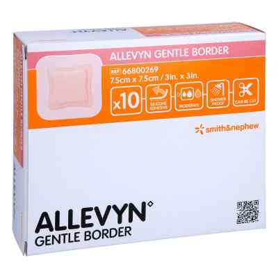 Allevyn Gentle Border 7,5x7,5 cm Schaumverb.