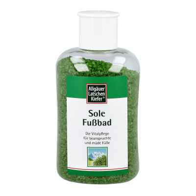 Allgaeuer Latschenk. Sole Fussbad granulat 350 g od Dr. Theiss Naturwaren GmbH PZN 03926703