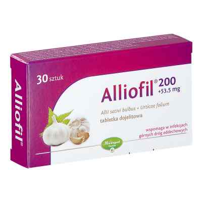 Alliofil tabletki 30  od POZNAŃSKIE ZAKŁADY ZIELARSKIE 