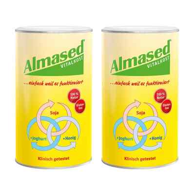 Almased koktajl odchudzający w dwupaku 2 x 500 g od Almased Wellness GmbH PZN 08130185