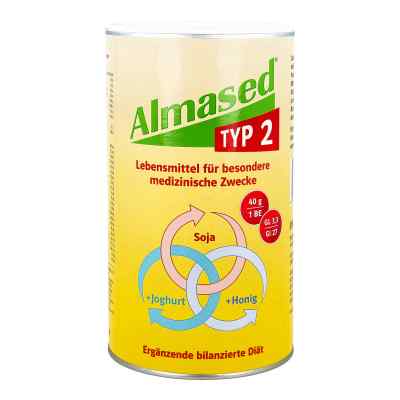 Almased Typ 2 proszek 500 g od Almased Wellness GmbH PZN 16777920