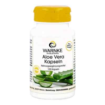 Aloe Vera kapsułki 100 szt. od Warnke Vitalstoffe GmbH PZN 03863641