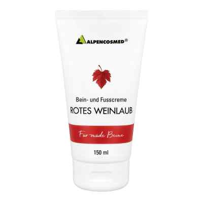 Alpencosmed liście czerwonej winorośli krem do stóp i nóg 150 ml od AZETT GmbH & Co.KG PZN 09493530