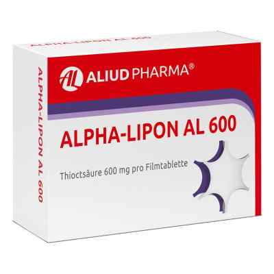 Alpha-Lipon AL -Mrowienie przy cukrzycowym uszkodzeniu nerwów 30 szt. od ALIUD Pharma GmbH PZN 00958387