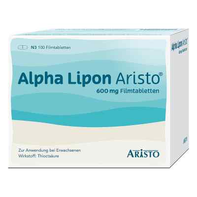 Alpha Lipon Aristo 600 mg 100 szt. od Aristo Pharma GmbH PZN 06897706