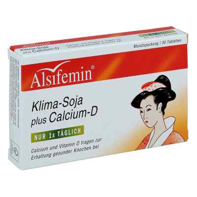 Alsifemin Klima Soja+Wapń+vit.D3 Tabletki 30 szt. od Wolfgang Epple Verpackungsservic PZN 01698356