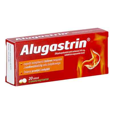 Alugastrin tabletki 20  od  PZN 08304305