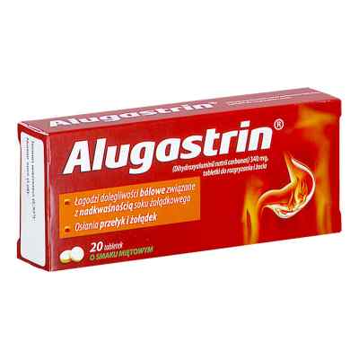 Alugastrin tabletki 20  od SENSILAB POLSKA SP. Z O.O.- S.K.A. PZN 08304305