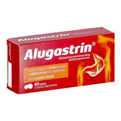 Alugastrin tabletki 40  od SENSILAB POLSKA SP. Z O.O.- S.K.A. PZN 08302439