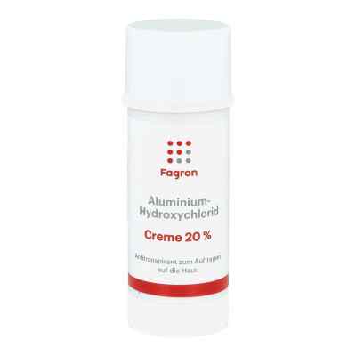 Aluminium Hydroxychlorid Creme 20% Fagron 50 ml od Fagron GmbH & Co. KG PZN 09485312