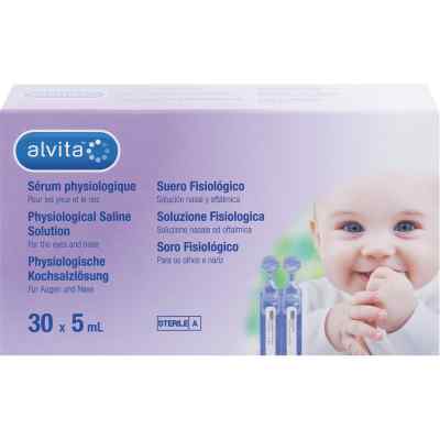 Alvita physiologische Kochsalzlösung ampułki 30X5 ml od The Boots Company PLC PZN 10546071