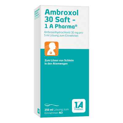 Ambroxol 30 Saft 1a Pharma 250 ml od 1 A Pharma GmbH PZN 03201578
