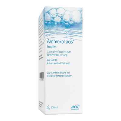 Ambroxol acis Tropfen 100 ml od acis Arzneimittel GmbH PZN 04876321