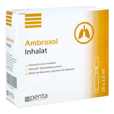 Ambroxol Inhalat Inhal.-lsg. ampułki 20X2 ml od Penta Arzneimittel GmbH PZN 03560550