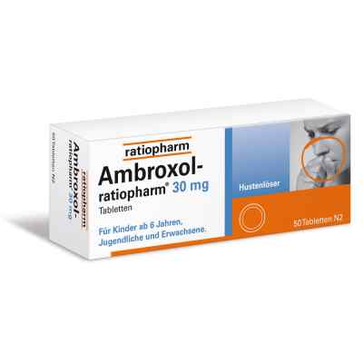 Ambroxol ratiopharm 30 mg Hustenloeser Tabl. 50 szt. od ratiopharm GmbH PZN 00680822