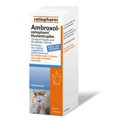 Ambroxol ratiopharm Hustentropfen 50 ml od ratiopharm GmbH PZN 00563080