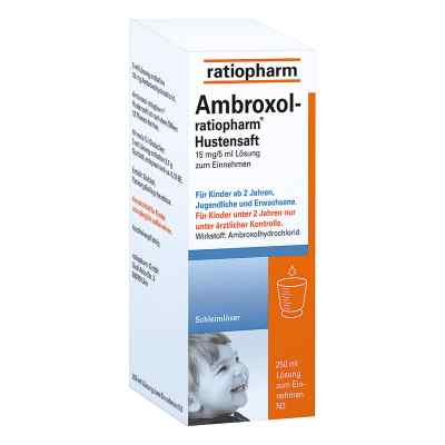 Ambroxol ratiopharm Syrop  250 ml od ratiopharm GmbH PZN 00563111