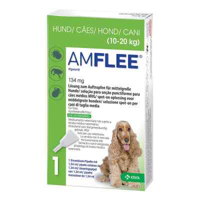 Amflee 134 mg Lösung zur, zum Auftropfen für mittelgr.Hunde 3 szt. od TAD Pharma GmbH PZN 11099817