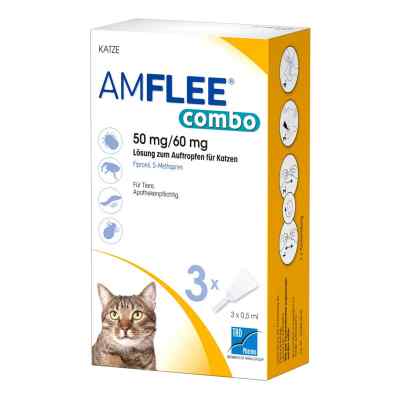 Amflee Combo dla kotów 3 szt. od TAD Pharma GmbH PZN 13921641