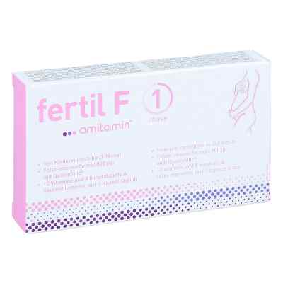 Amitamin fertil F trymestr 1 kapsułki 30 szt. od Active Bio Life Science GmbH PZN 14167293
