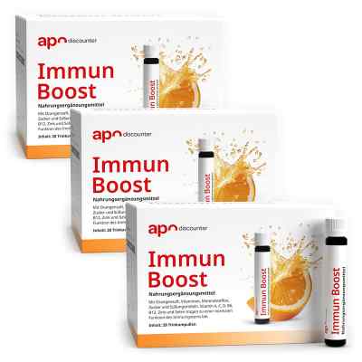 Ampułki do picia Immun Boost firmy apodiscounter