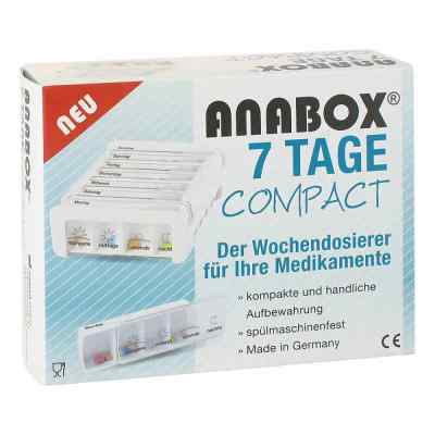 Anabox 7 Tage Compact Wochendosierer weiss 1 szt. od WEPA Apothekenbedarf GmbH & Co K PZN 12587743