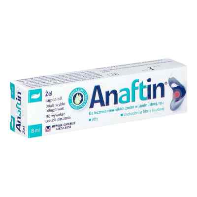 Anaftin Żel na afty 8 ml od SINCLAIR PHARMACEUTICALS PZN 08302908