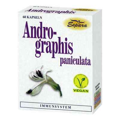 Andrographis paniculata kapsułki 60 szt. od Espara GmbH PZN 07643333