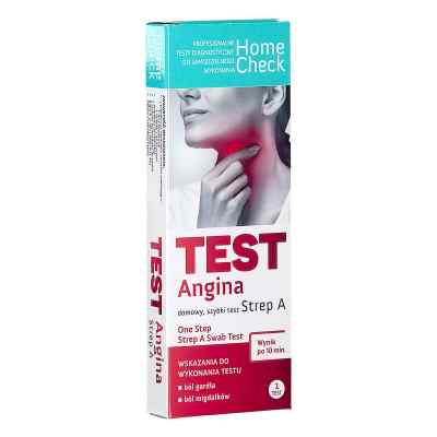 Angina Strep A Test do wykrywania paciorkowców z grupy A szybki 