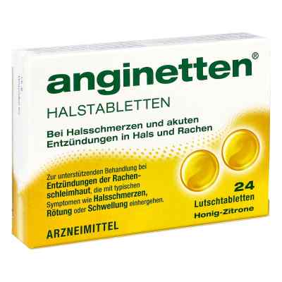 Anginetten tabletki na gardło 24 szt. od MCM KLOSTERFRAU Vertr. GmbH PZN 01654092